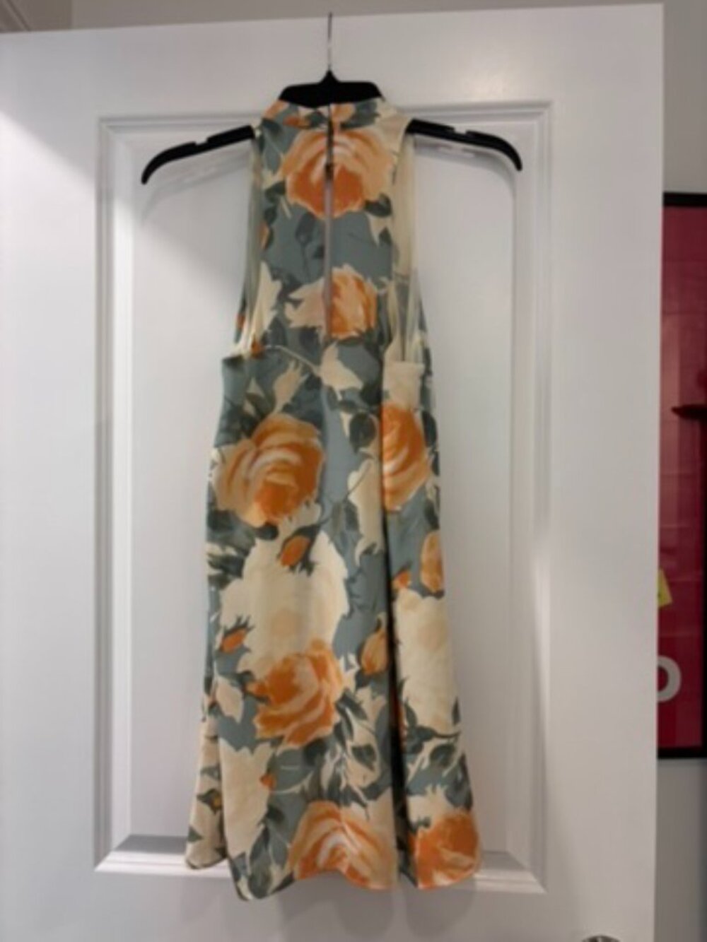 Lulus Part of Your World Dusty Sage Floral Print Swing Dress - Picture 10 of 13
